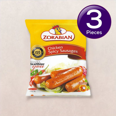 Zorabian Chicken Spicy Sausages 250 g Combo