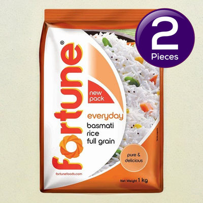 Fortune Everyday Basmati Rice 1 kg Combo