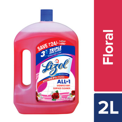 Lizol Floral Floor Cleaner Liquid