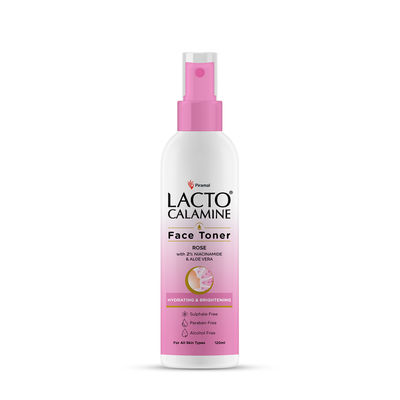 Lacto Calamine Rose Water Toner For Glowing Skin Gulab Jal Face Toner