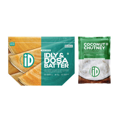 Id Idli & Dosa Batter(1kg) & Id Coconut Chutney(120gms) Combo