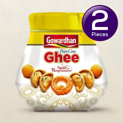 Gowardhan Pure Cow Ghee | Jar 1 l Combo