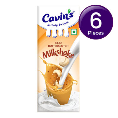 Cavin's Kaju Butterscotch Milkshake 180 ml Combo