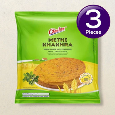 Charliee Methi Khakhra 156 g Combo