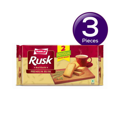 Parle Elaichi Rusk 400 g Combo