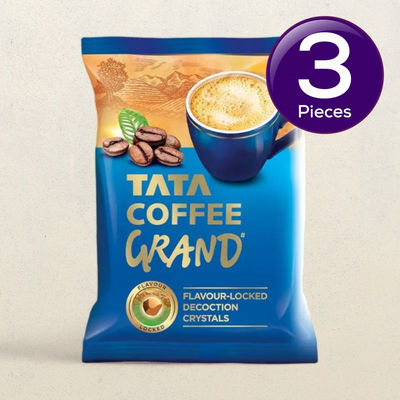 Tata Coffee Grand Instant Coffee Pouch 50 g Combo