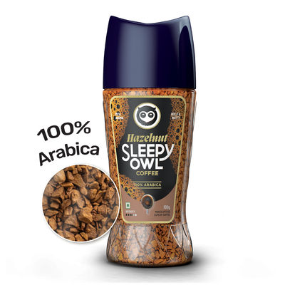 Sleepy Owl 100% Arabica Hazelnut Medium Roast Instant Coffee