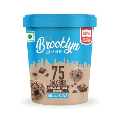 The Brooklyn Creamery Choco Fudge Brownie Cup - Zero Added Sugar