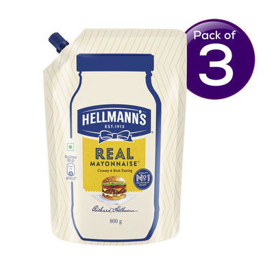 Hellmann's Veg Mayonnaise 800 g Combo