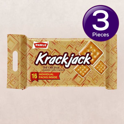 Parle Krackjack Sweet & Salty Crackers 705 g Combo
