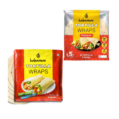 Habanero Tortilla Wrap(330gms) & Habanero Multigrain Tortilla Wrap(330gms) Combo