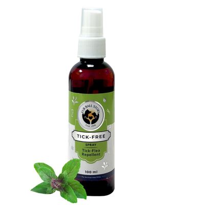 Fur Ball Story Tick Free, Tick & Flea Repelling Spray For Dogs & Cats
