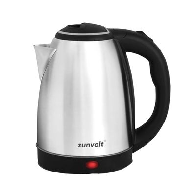 ZunVolt 1.8L Electric Kettle | 1.8 L | Silver | Black