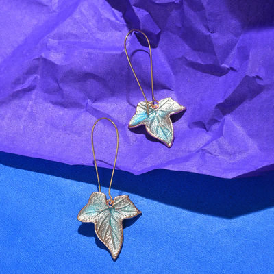 Sohi Silver Plated Designer Drop Earrings