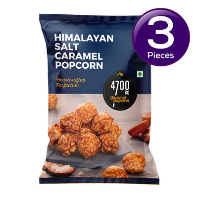 4700BC Popcorn Himalayan Salt Caramel Pouch 60 g Combo