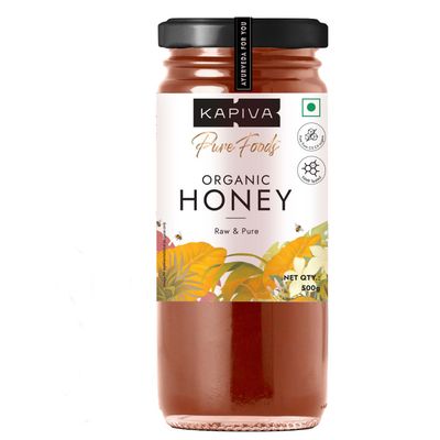 Kapiva Organic Honey 100% Natural & Organic | Strengthens Immunity & Aids Digestion