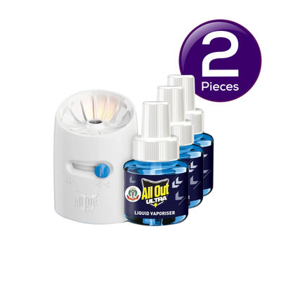 All Out Ultra Liquid Vaporizer Machine + Refill, Kills Dengue, Malaria & Chikungunya Mosquitoes 135 ml Combo