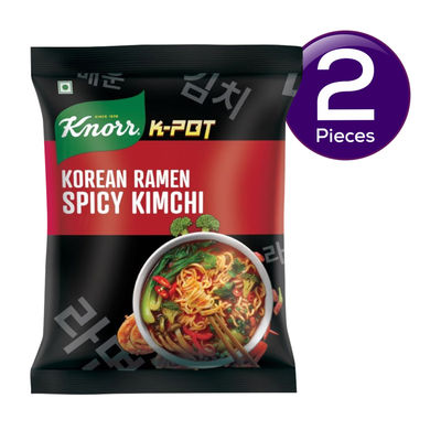 Korean Knorr Korean Ramen Spicy Kimchi Veg Meal 96 g Combo