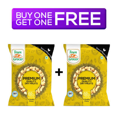 Town Grocer Whole Cashew W320 Premium 250 g Combo