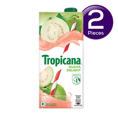 Tropicana Guava Delight Juice Tetrapack 1 l Combo