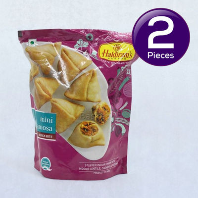 Haldirams Namkeen - Mini Samosa 200 g Combo