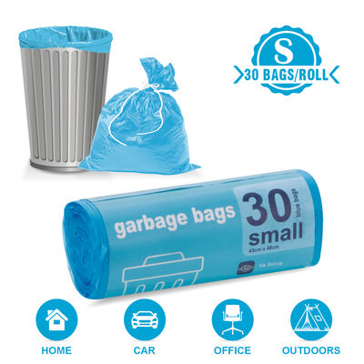 Garbage Bag Roll Blue - Small - 17 x 19 Inch