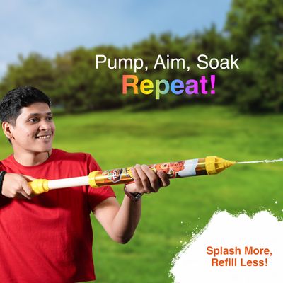 Tota Holi Water Pipe Pichkari | Yellow