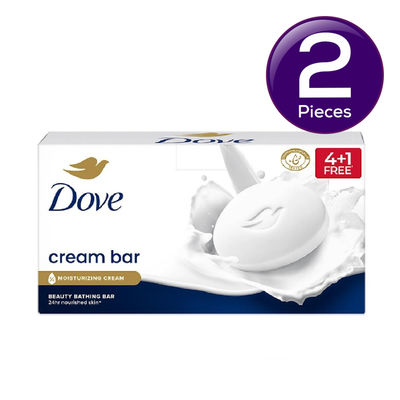 Dove Cream Beauty Bar - Soft Smooth Moisturised Skin 625 g Combo