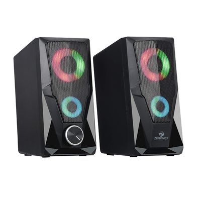 Zeb Warrior 2.0 Multimedia Speaker With Aux Connectivity,Usb Powered And Volume Control (No Bluetooth )