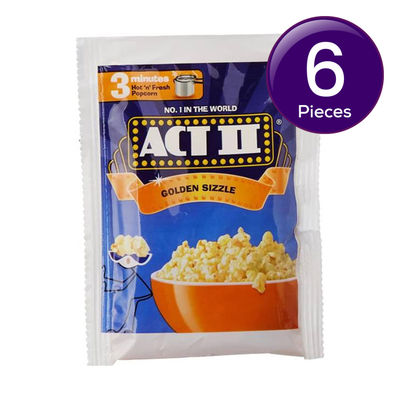 ACT II Popcorn Golden Sizzle | 3 Minutes 35 g Combo