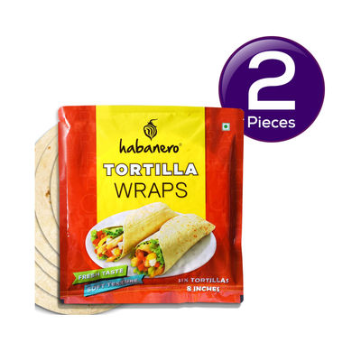 Habanero Flour Tortilla Wraps 330 g Combo