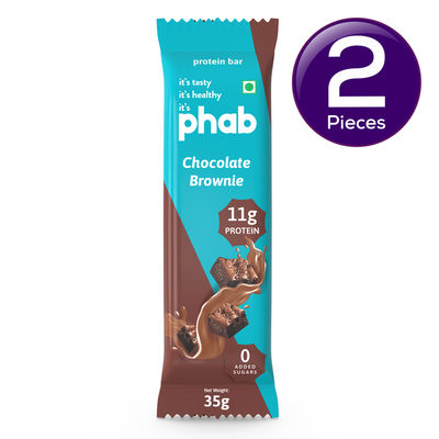 Phab Protein Bar Chocolate Brownie protein 35 g Combo