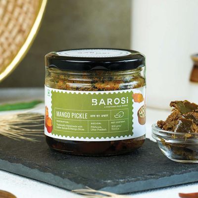 Barosi Mango Pickle Glass Jar
