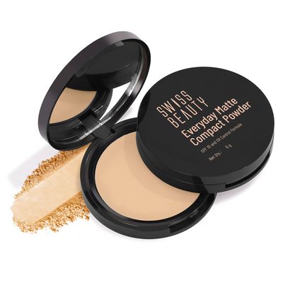 Swiss Beauty Everyday Matte Compact - 6 Hazel