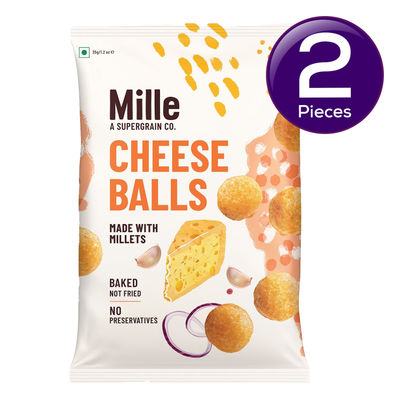 Mille Healthy Cheese Balls | Snack Anytime 35 g Combo
