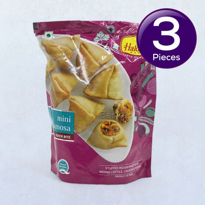 Haldirams Namkeen - Mini Samosa 200 g Combo
