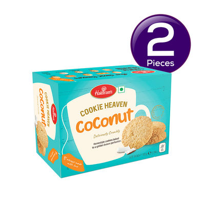 Haldirams Cookies Heaven - Coconut 180 g Combo