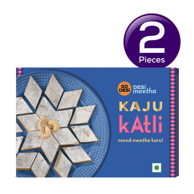 Go Desi Kaju Katli Classic 200 g Combo