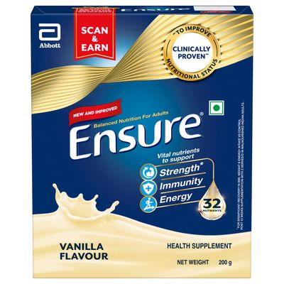 Ensure Balanced Nutrition Drink Powder For Adults - Vanilla Flavored