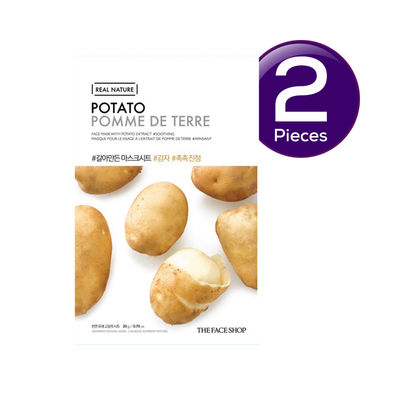The Face Shop Real Nature Potato Face Mask (Sheet Mask) 20 g Combo