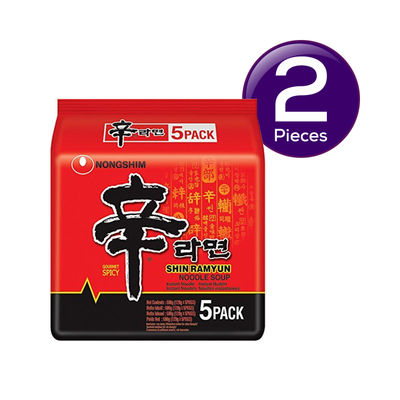 Korean Nongshim Shin Ramyun Noodle Soup Veg 600 g Combo