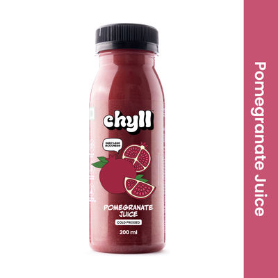 Chyll 100% Fresh Pomegranate Juice - Cold Pressed 200 ml Combo