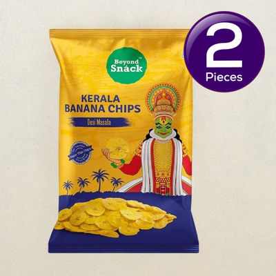 Beyond Snáck Kerala Banana Chips - Desi Masala 75 gms Combo 