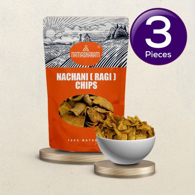 Namaskaram Nachani (Ragi) Chips 100 g Combo