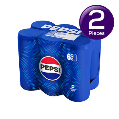 Pepsi Cola Soft Drink Can Multipack 6 pc Combo