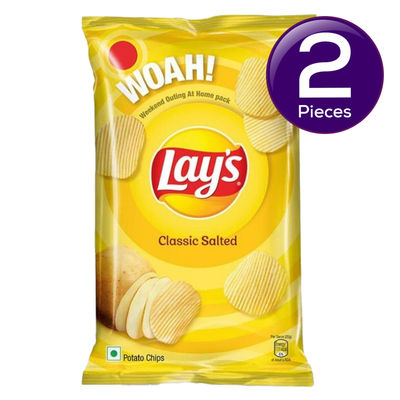 Lay's Classic Salted Potato Chips 82 g Combo