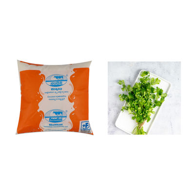 Nandini Standardised Fresh Milk (Pouch Orange)(1pc) & Coriander Leaves(1pc) Combo