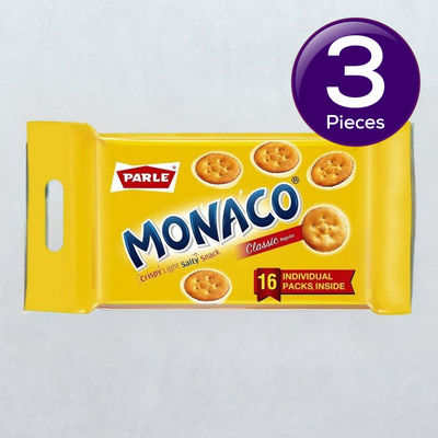 Parle Monaco Classic Salty Biscuits 696 g Combo