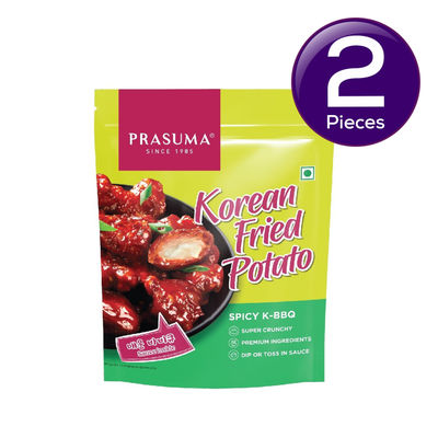 Prasuma Korean Fried Potato - Spicy K-BBQ 275 g Combo