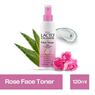 Lacto Calamine Rose Water Toner For Glowing Skin Gulab Jal Face Toner
